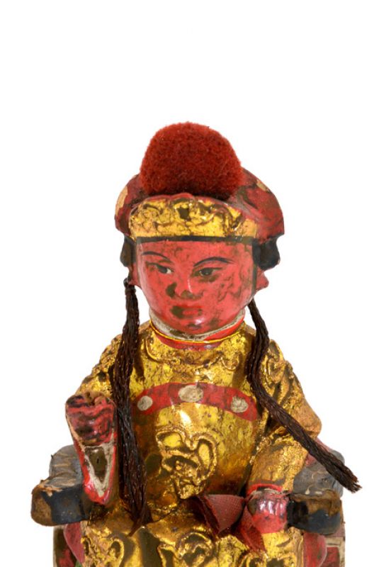 Old reproduction - Small Chinese votive statue 2