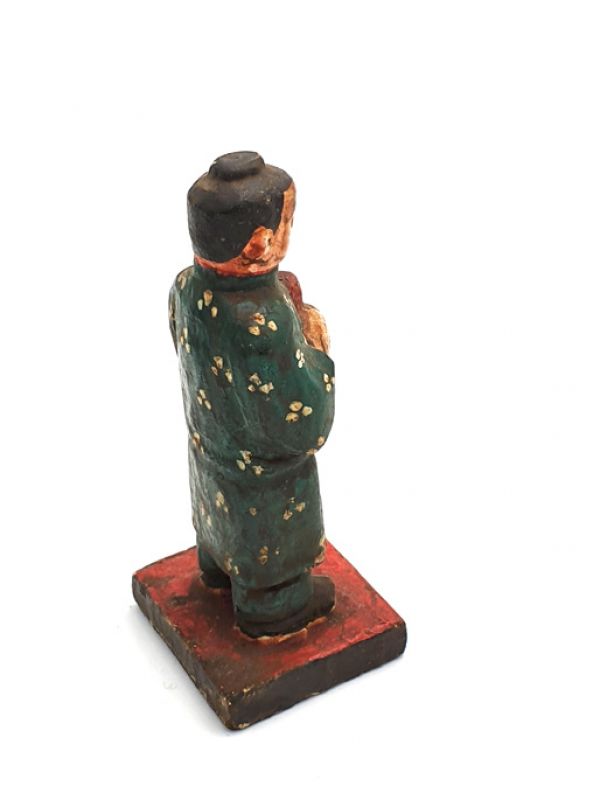 Old reproduction - Small Chinese votive statue - Household 3