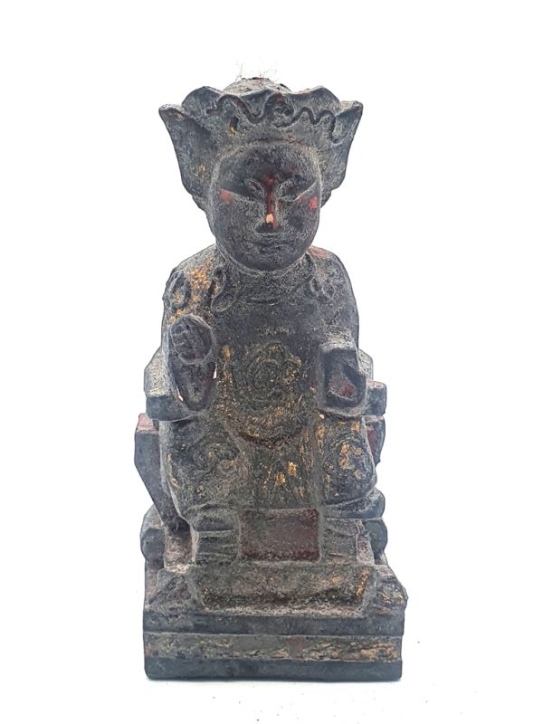 Old reproduction - Small Chinese votive statue - The Chinese Emperor 1