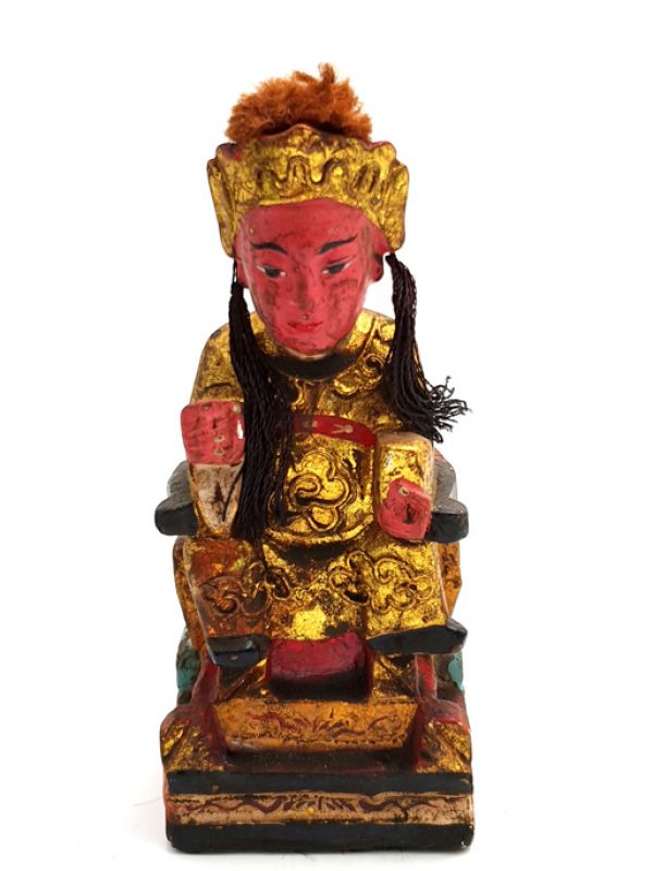 Old reproduction - Small Chinese votive statue - Wife of dignitary 1
