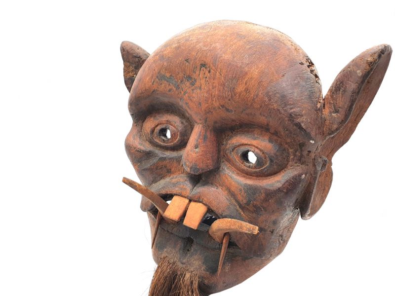 Old Sulawesi mask (90 years) - Indonesia 2