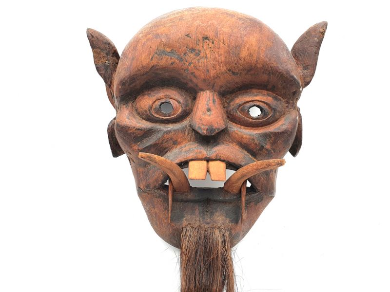 Old Sulawesi mask (90 years) - Indonesia 4