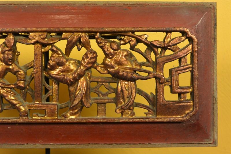 Old Wooden Panel Qing Dynasty 5 2