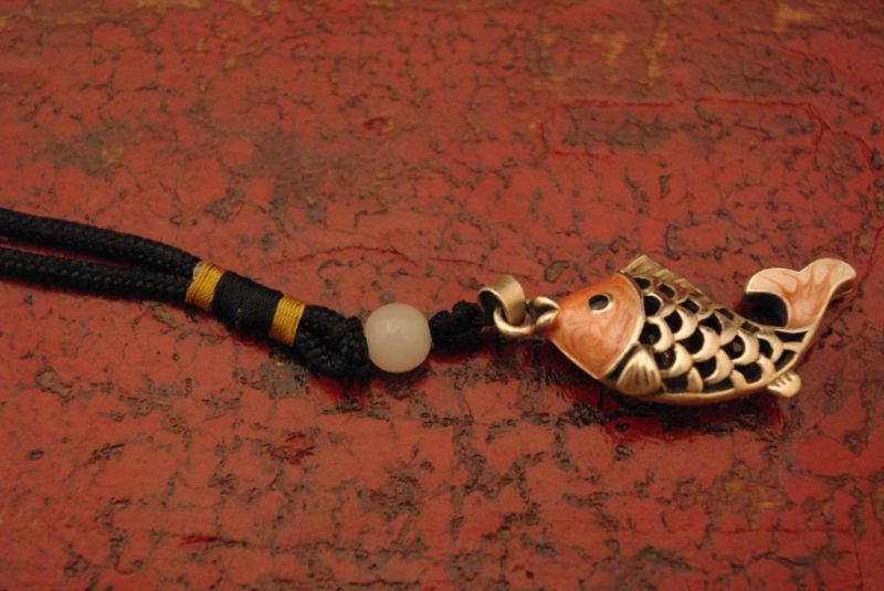 Orange Quaste Fisch 2
