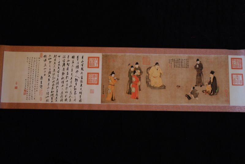 Painting Ren Renfa Zhang Guo Having an Audience with Emperor 1