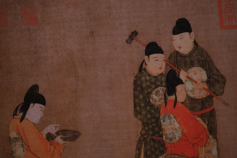 Painting Ren Renfa Zhang Guo Having an Audience with Emperor 5