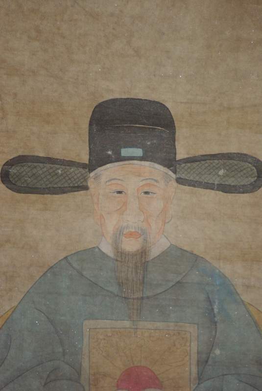 Pareja de ancestros Chinos dinastía Qing 4