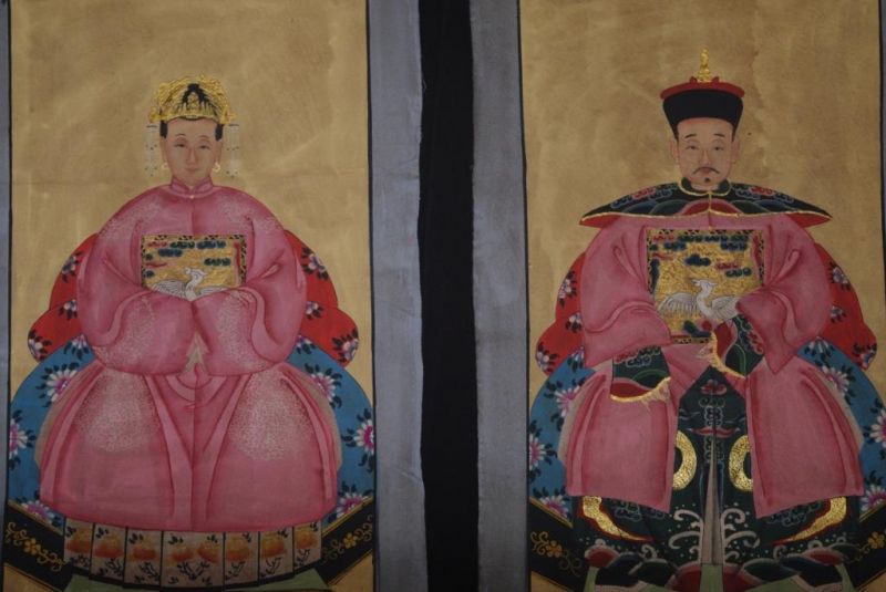 Pareja de Ancestros Emperador de China Rosa 2