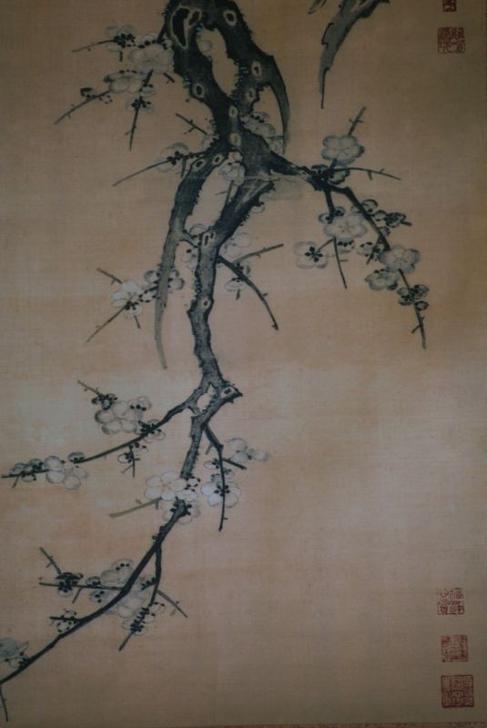 Peinture Chinoise Fleurs et oiseaux Printemps 5