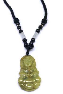 Pendentif en Jade Bouddha