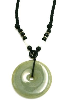 Pendentifs en jade - bi jade véritable