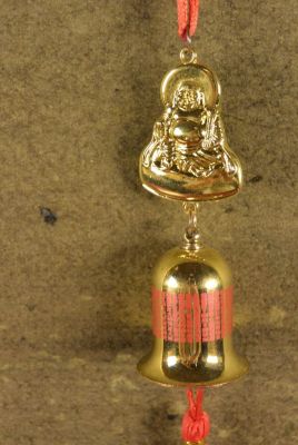 Pendentif Feng Shui bouddha rieur