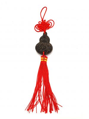 Pendentif Feng Shui Gourde Wu Lou - Thé compressé