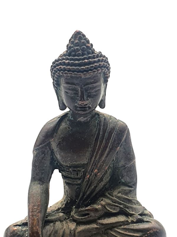 Pequeña Estatua de Latón - buda laosiano 2