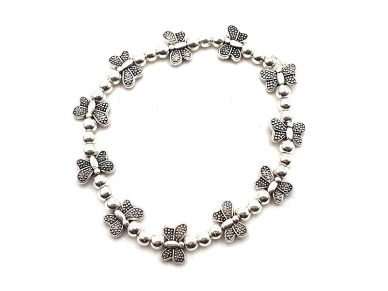 Pequeño Pulsera étnica Mariposas 2