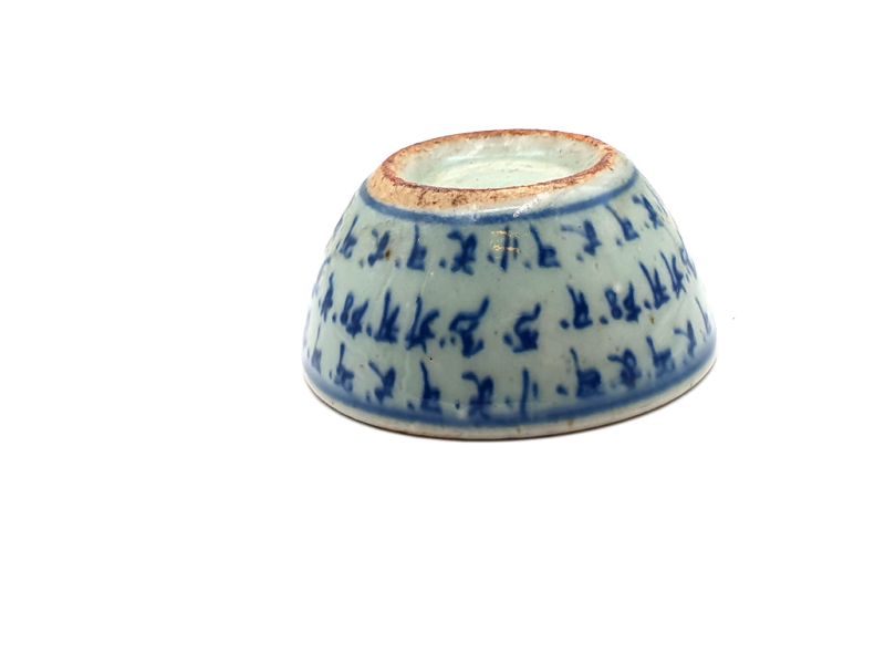 Pequeño tazón de Vaso de porcelana - Caracteres chinos 2