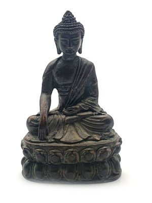 Petite statue en Laiton - Bouddha laotien 