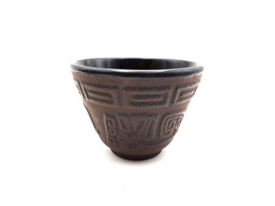 Petite tasse à thé en fonte - Caractères chinois Petite tasse à thé en fonte - Caractères chinois