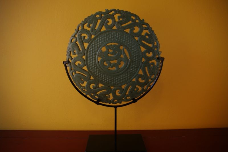 Pi Scheibe aus Jade 2