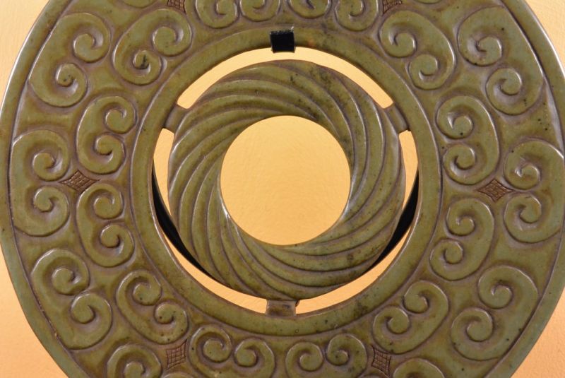 Pi Scheiben Grün Jade 3