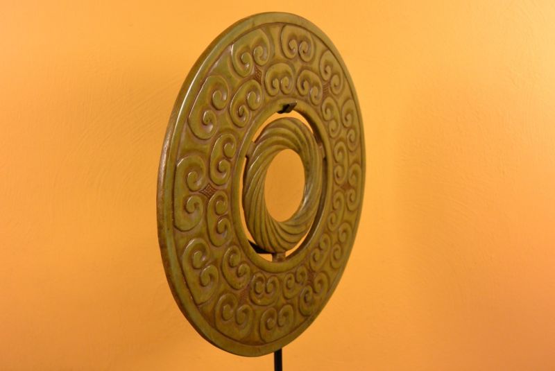 Pi Scheiben Grün Jade 5
