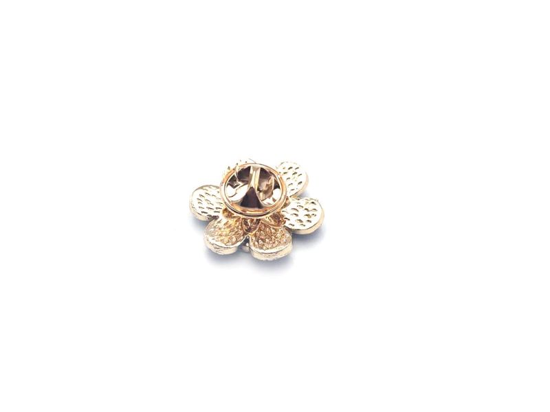 Pin de esmalte chino - Cloisonne - Flor 2