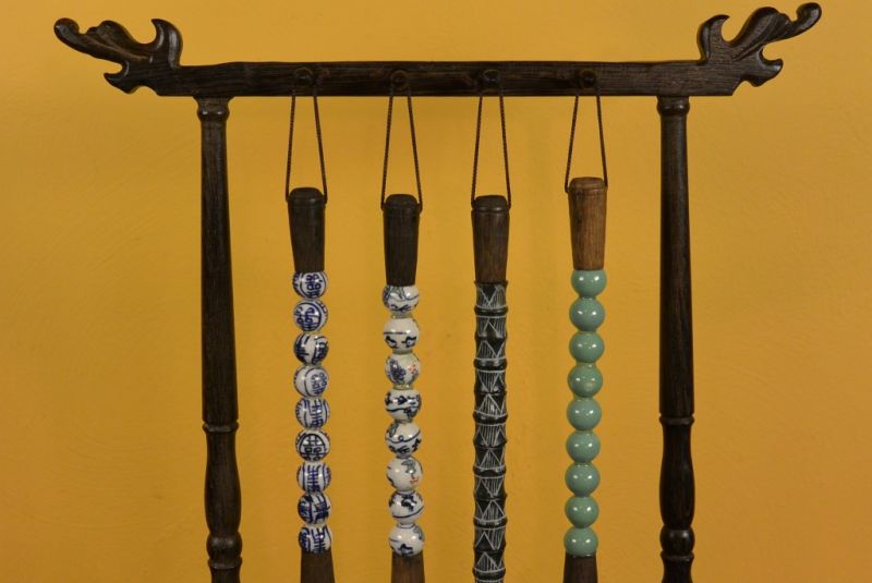 Pinsel mit Klein Chinesische Pinselhalter 2