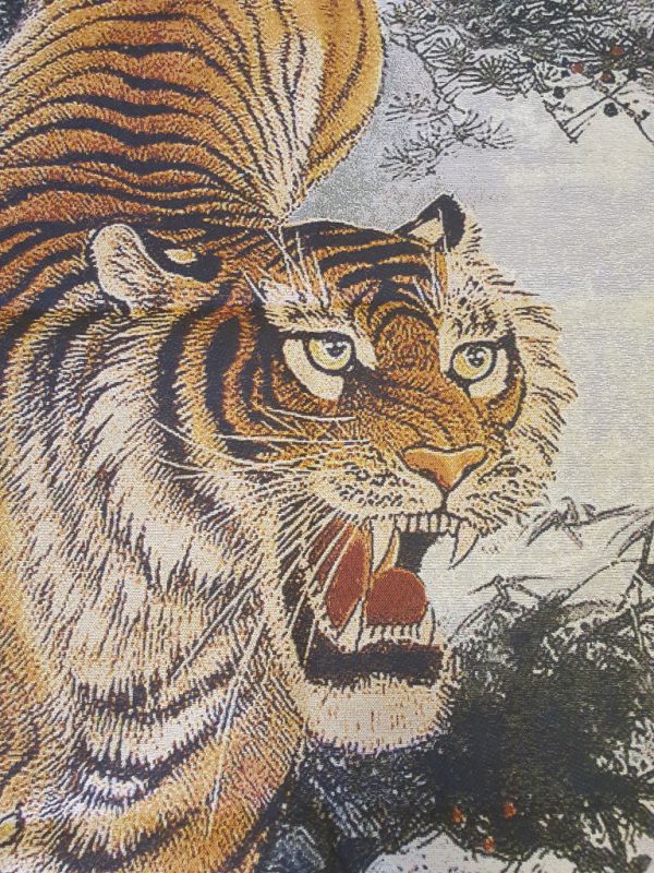 Pintura china - Bordado en seda - Tiger 2