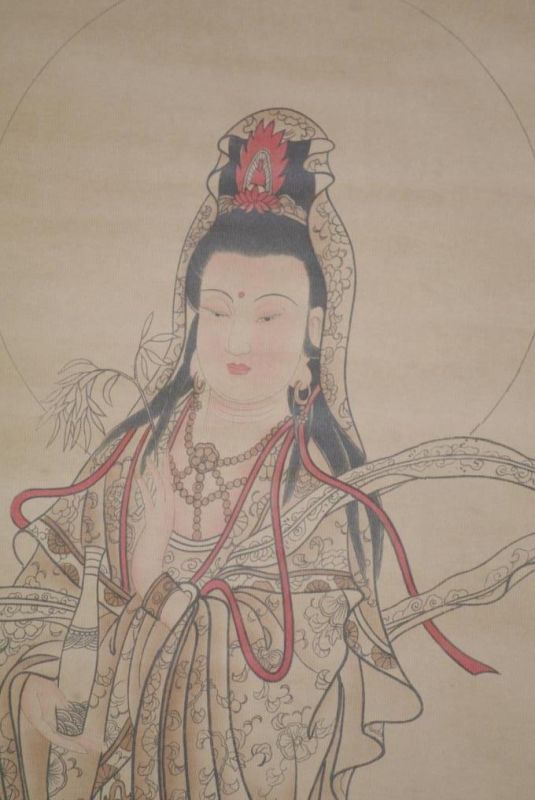 Pintura China Kakemono diosa china del agua 3