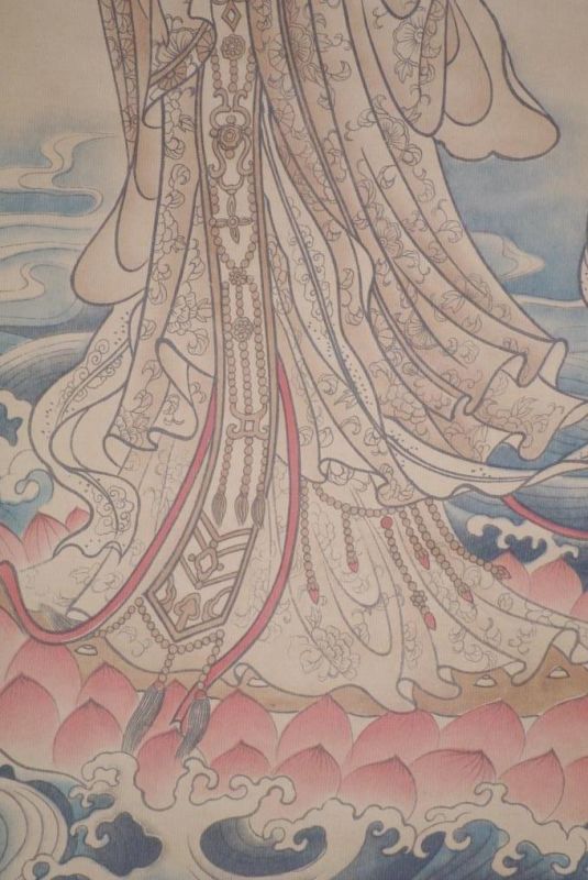 Pintura China Kakemono diosa china del agua 4