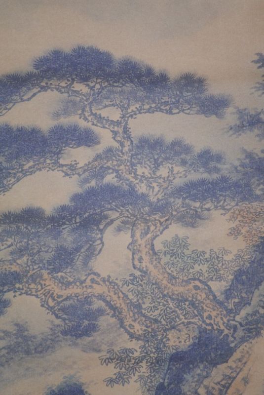 Pintura China Kakemono Paisaje 3 5