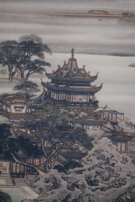 Pintura China Pintura de paisaje Yuan Yao 3