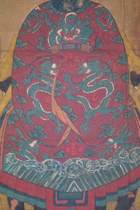 Pintura grande de un dignatario chino (alrededor de 70 años) - Emperatriz 5