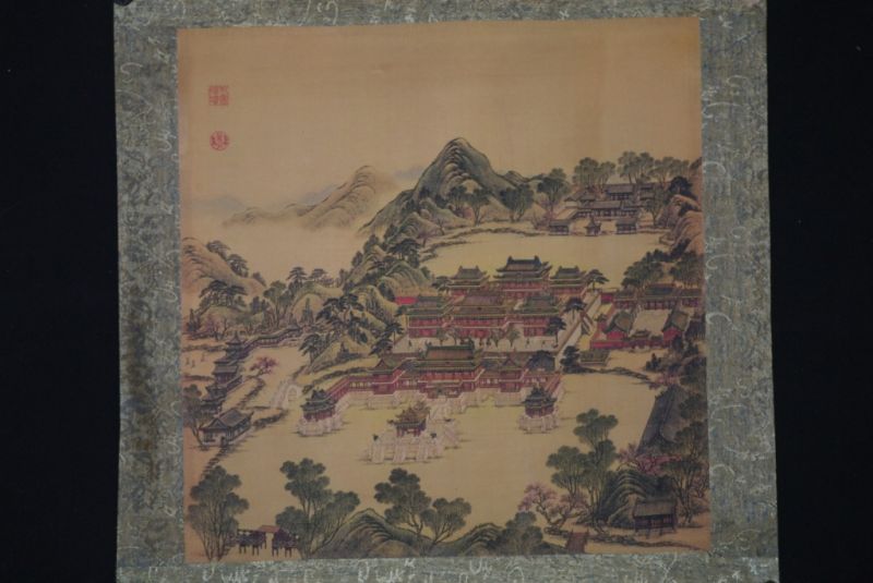 Pinturas Chinas Para Enmarcar Palacio chino 1