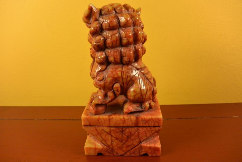 Pixiu Jade chino Leones de Fu 4