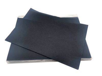 Pochette de 20 feuilles pour la calligraphie format A4 - Noir - Qualité A+