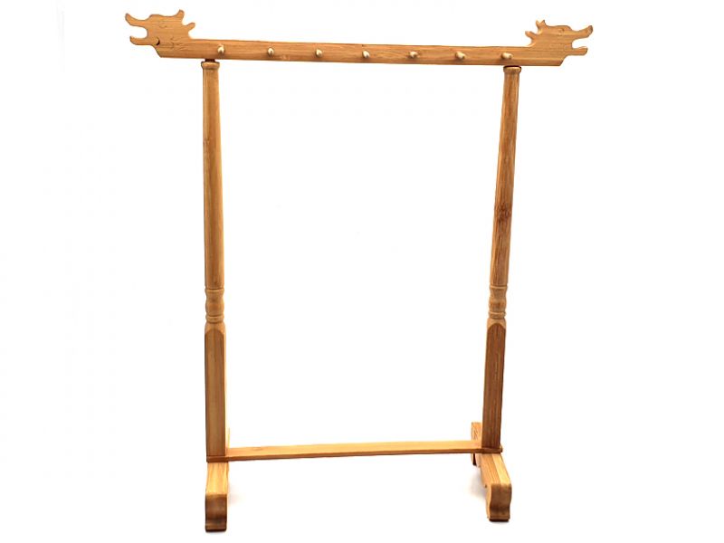 Porta Lápices de madera - 14 emplazamientos (7x2) - madera natural 2