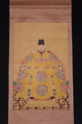 Portrait d'ancêtres chinois - Dynastie Ming - Empereur Zhengde