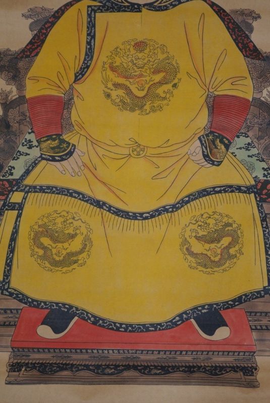 Portrait d'ancêtres chinois Empereur Shunzhi 5