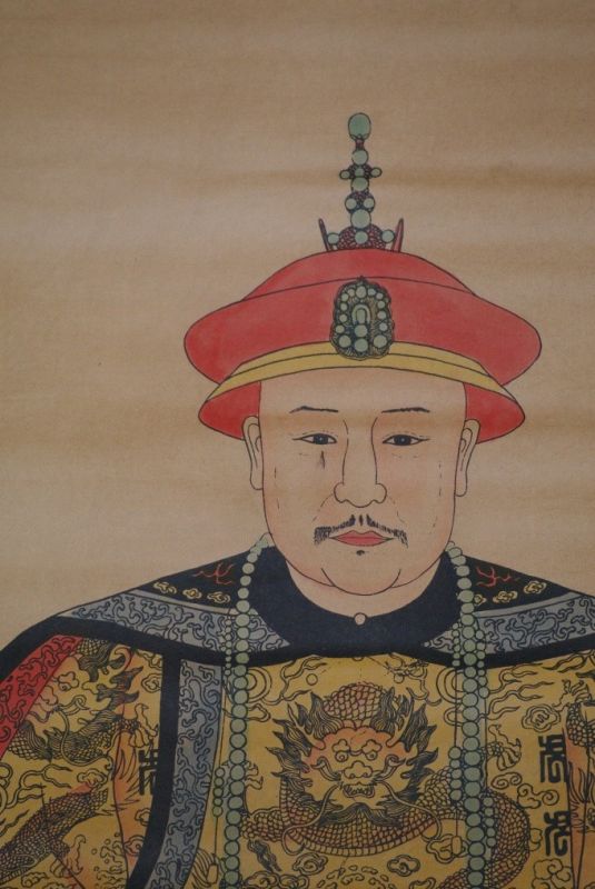 Portrait d'ancêtres chinois Empereur YongZheng 3