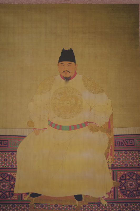 Porträt chinesischer Vorfahren - Ming-Dynastie - Kaiser Hongwu 2