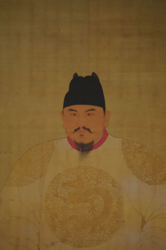 Porträt chinesischer Vorfahren - Ming-Dynastie - Kaiser Hongwu 3
