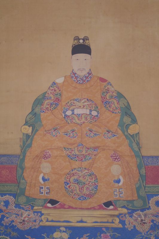 Porträt chinesischer Vorfahren - Ming-Dynastie - Kaiser Hongzhi 2