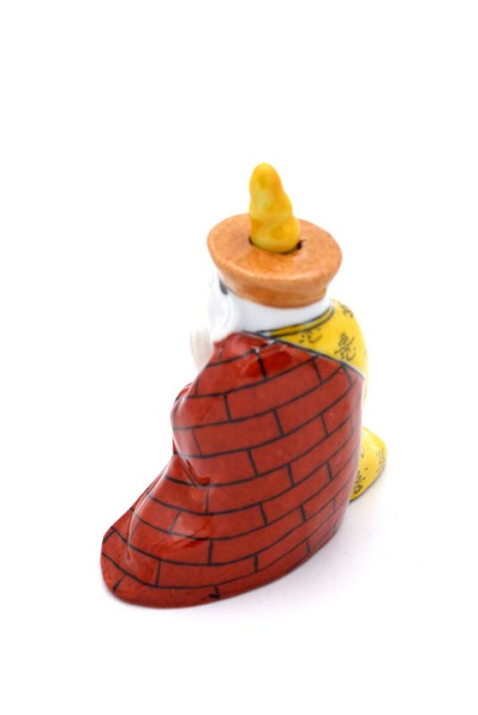 Porzelan Schnupftabakflasche Kleiner Mann Gebet 2