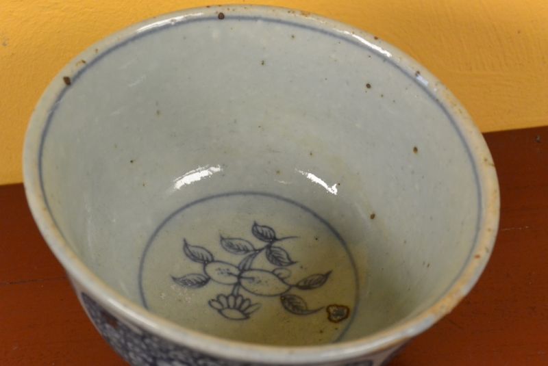 Porzellan Schale aus China - Lotusblüte 2