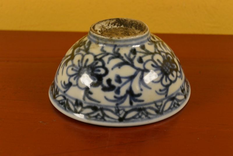 Porzellan Schälchen oder Trinkglas Blume 5