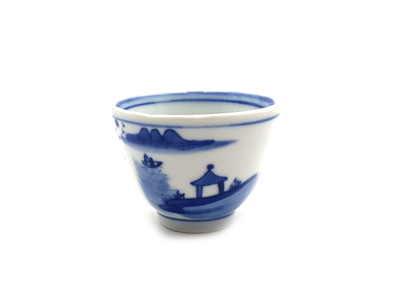 Porzellan Schälchen oder Trinkglas Chinesische Landschaft 2