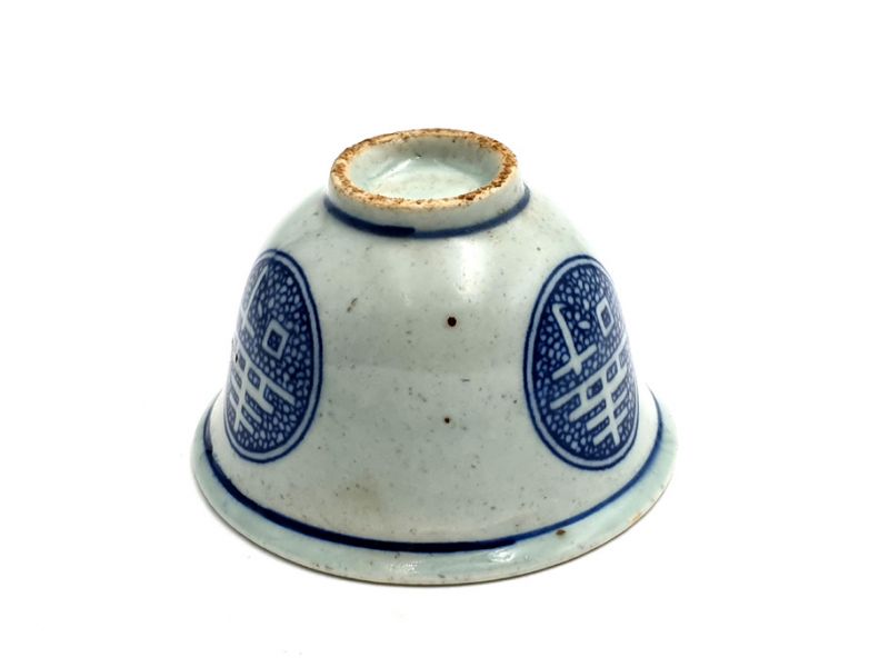Porzellan Schälchen oder Trinkglas Chinesisches Schriftzeichen des Lebens 3