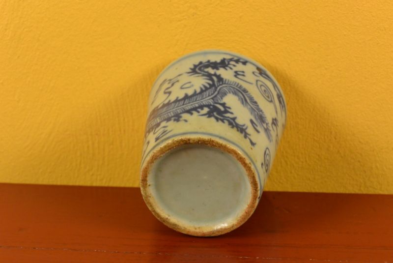 Porzellan Schälchen oder Trinkglas Phönix 4