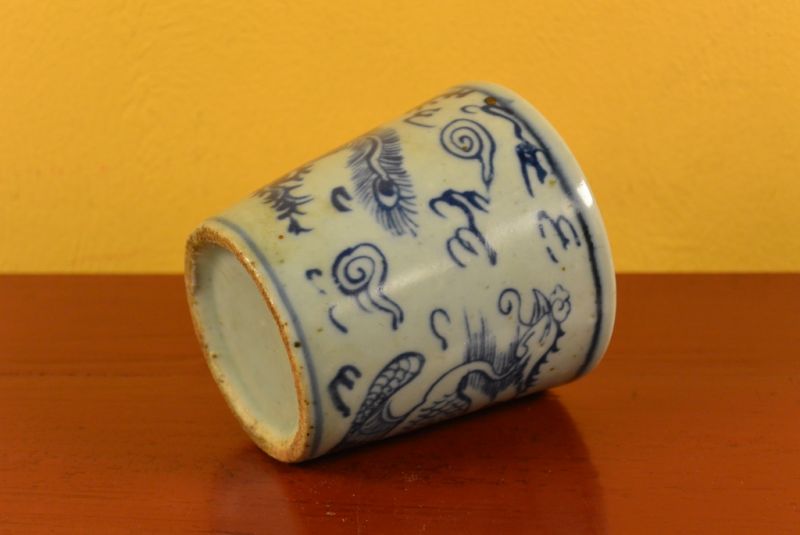Porzellan Schälchen oder Trinkglas Phönix 5